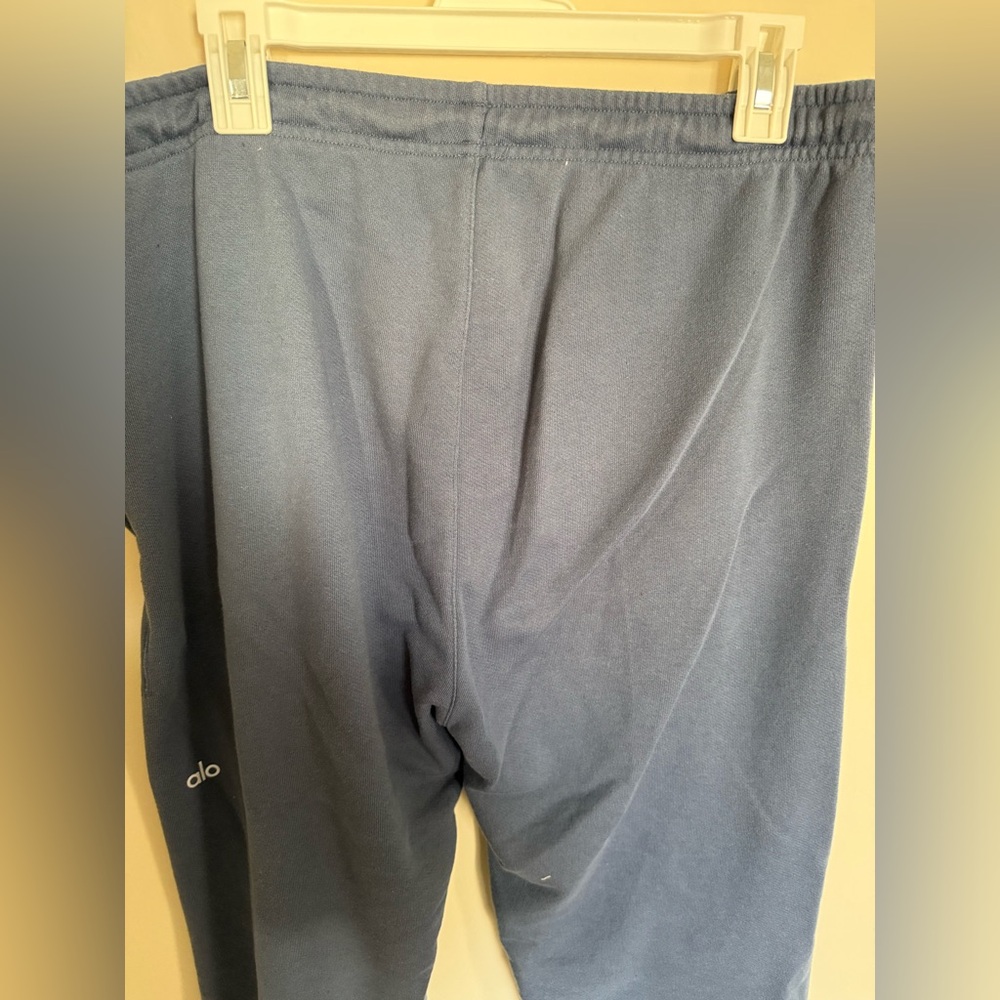 Men’s ALO Yoga Sz Large Chill Sweat Pant Joggers in Bluestone Workout Activewear - Picture 10 of 10